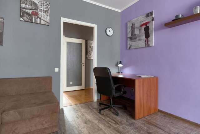 Апартаменты V80-18 MODERN TWO NEW LARGE 80m2 SEPARATE 2BEDROOMS - CENTRAL LOCATION, OLYMPIC STADIUM - GULLIVER MALL - Velyka Vasylkivska St, 80 Киев-47